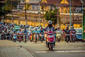 Les motos au Vietnam