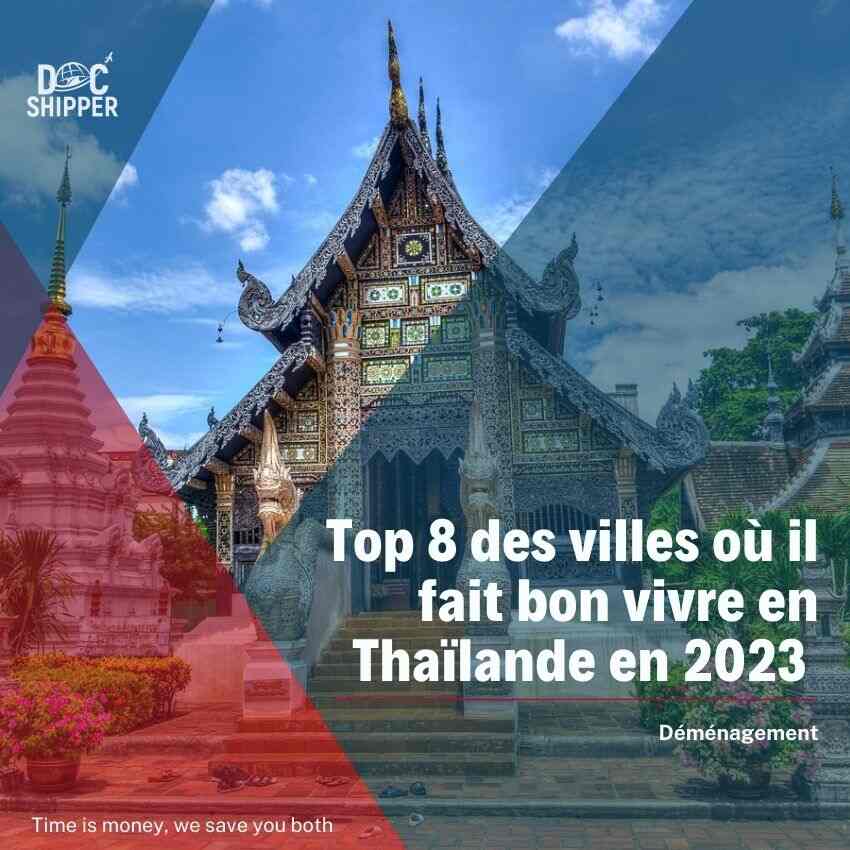 Top 8 villes Thailande